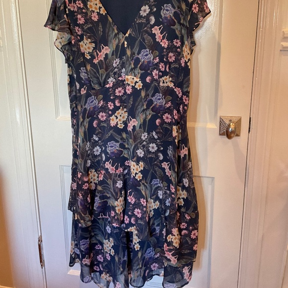ESTELLE floral dress, 2X - Picture 1 of 6